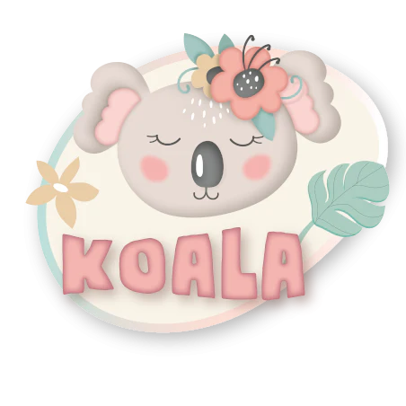 Koala Children’s Ride On – Pink & Mint Toddler Balance Bike