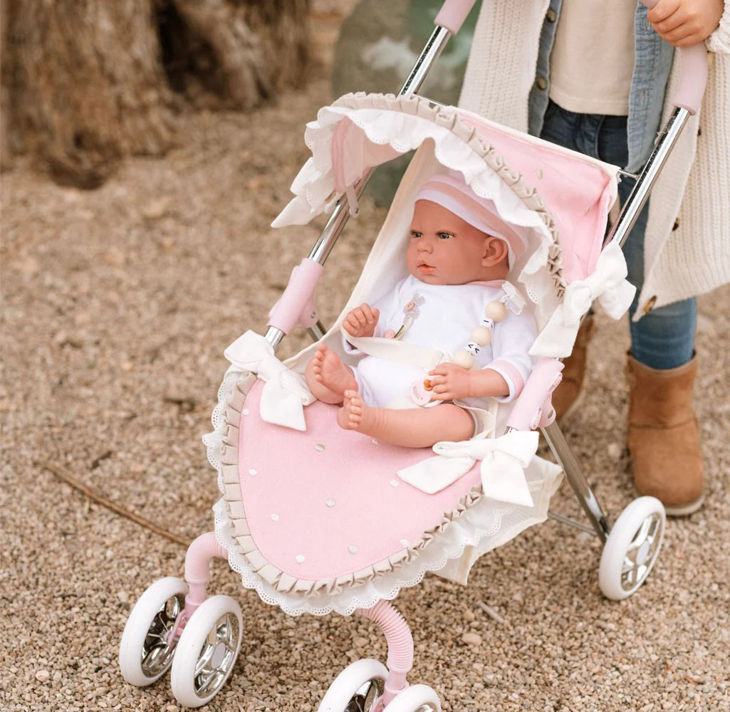 Paris Reborn Doll Pushchair with Hood