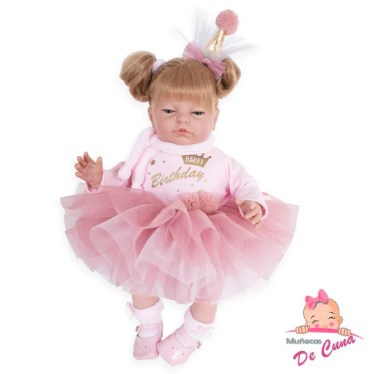 Chloe 46cm Soft Vinyl Doll – Happy Birthday Outfit