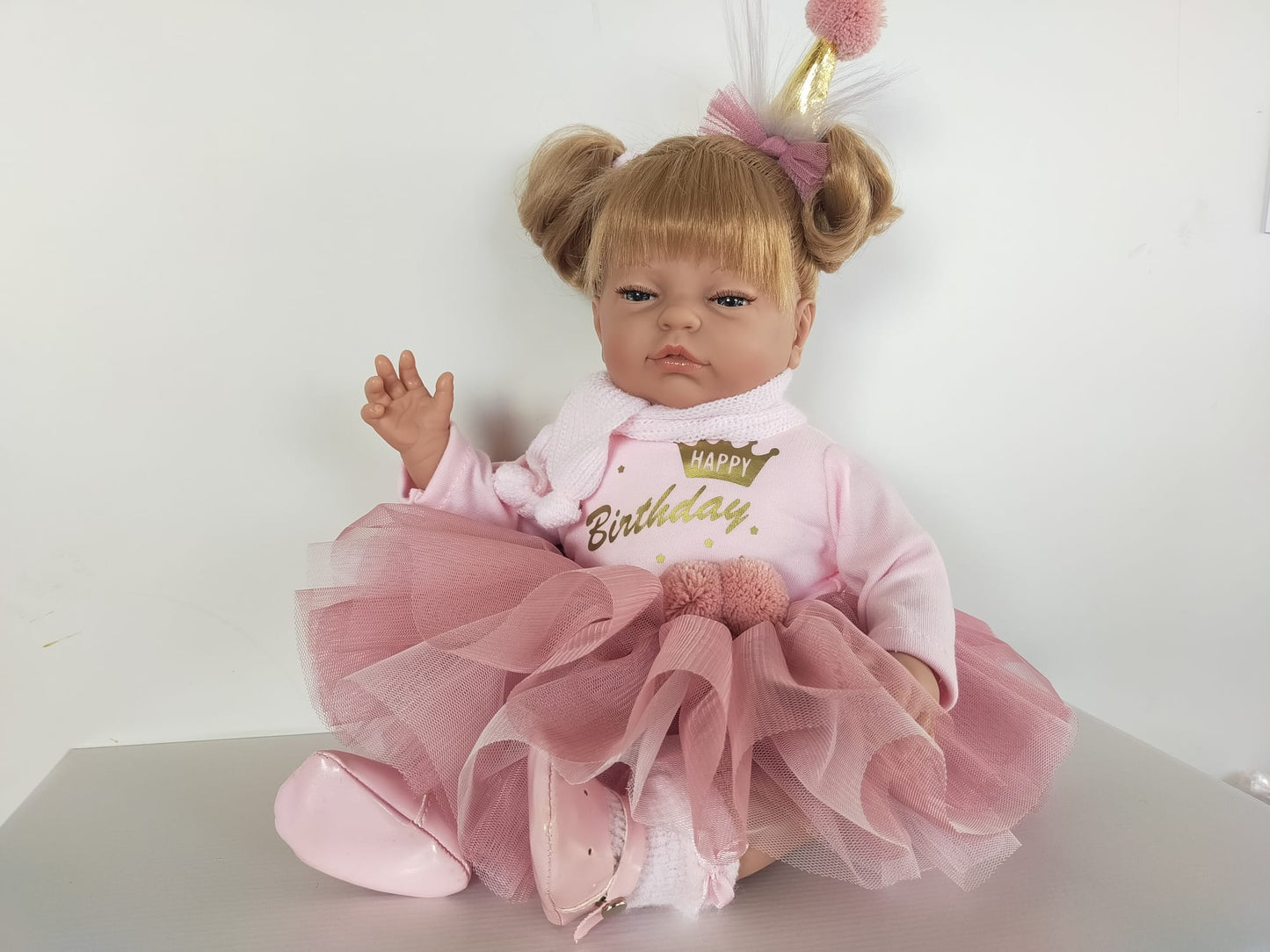 Chloe 46cm Soft Vinyl Doll – Happy Birthday Outfit