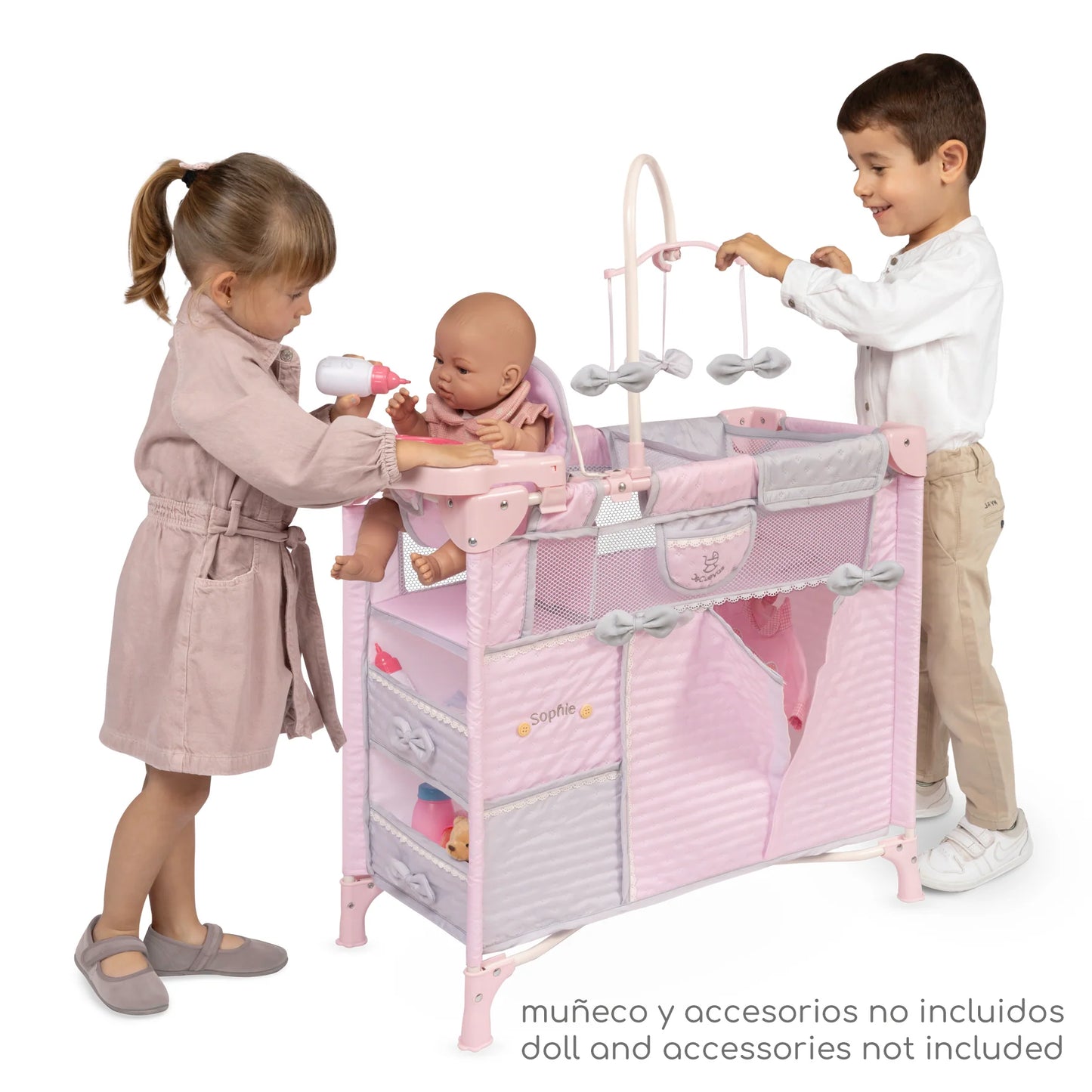 9-in-1 Doll Travel Station – Sophie Collection by DeCuevas