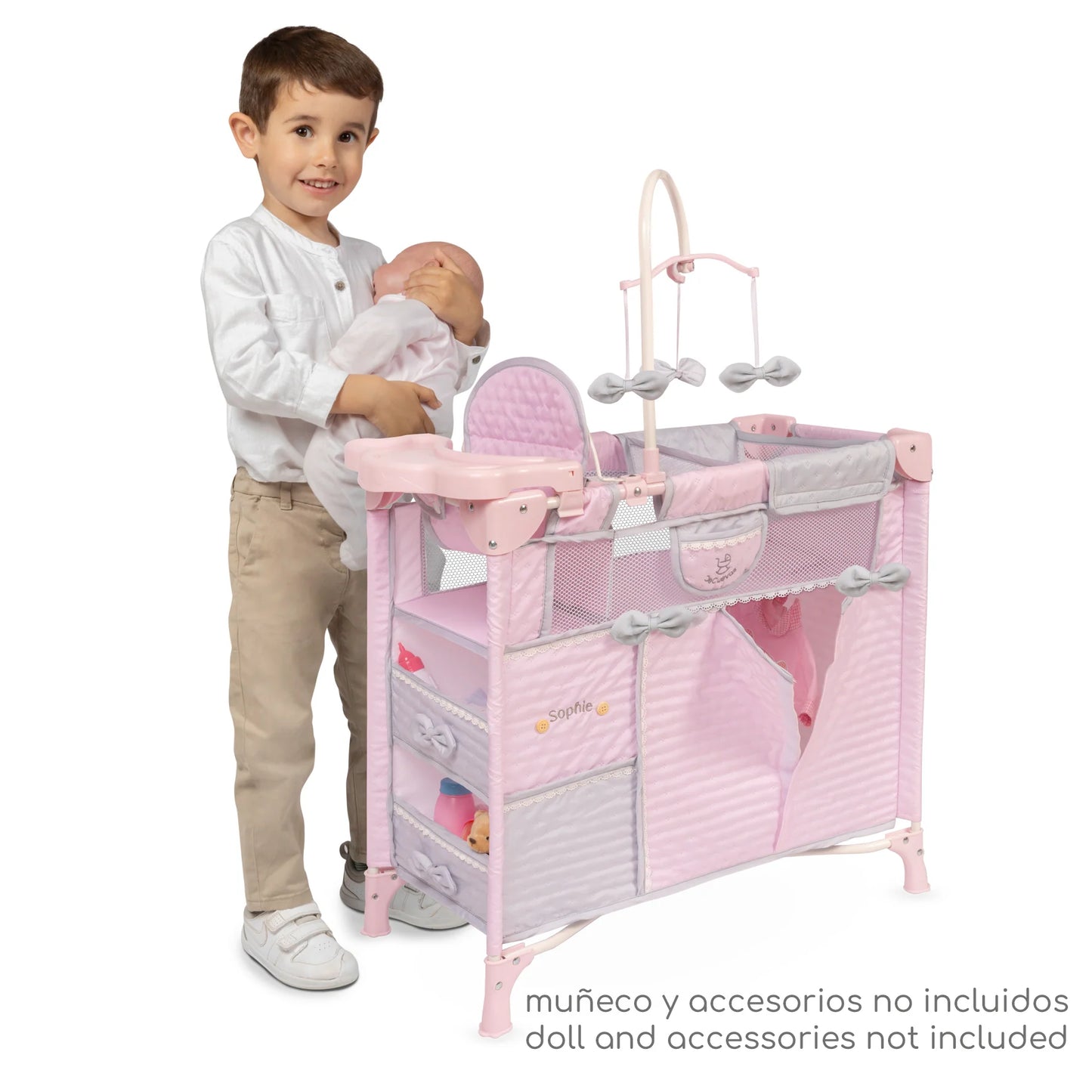 9-in-1 Doll Travel Station – Sophie Collection by DeCuevas