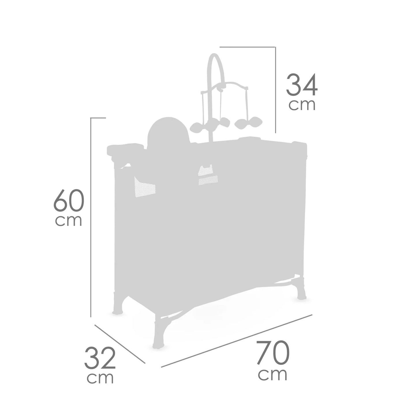 9-in-1 Doll Travel Station – Sophie Collection by DeCuevas