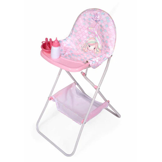 Folding Doll High Chair – Mermaid Collection by DeCuevas