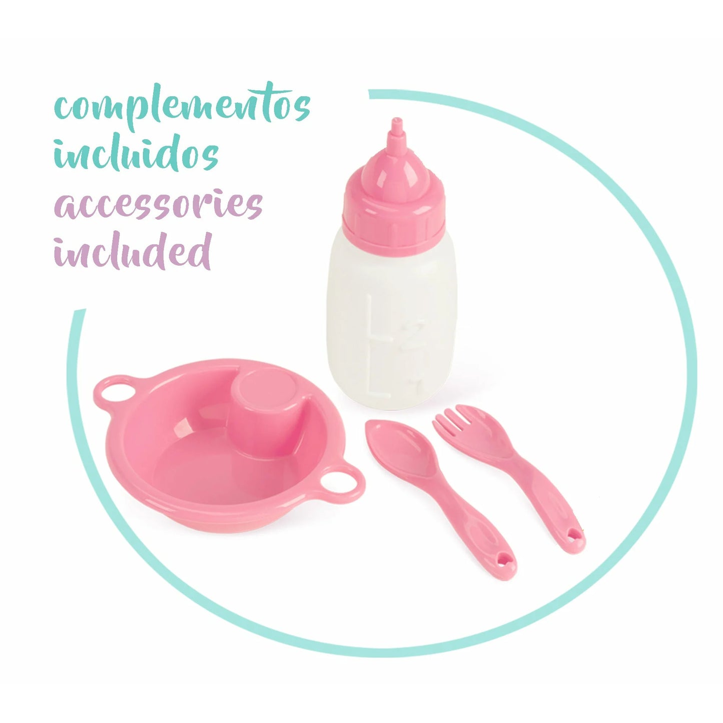 Folding Doll High Chair – Mermaid Collection by DeCuevas