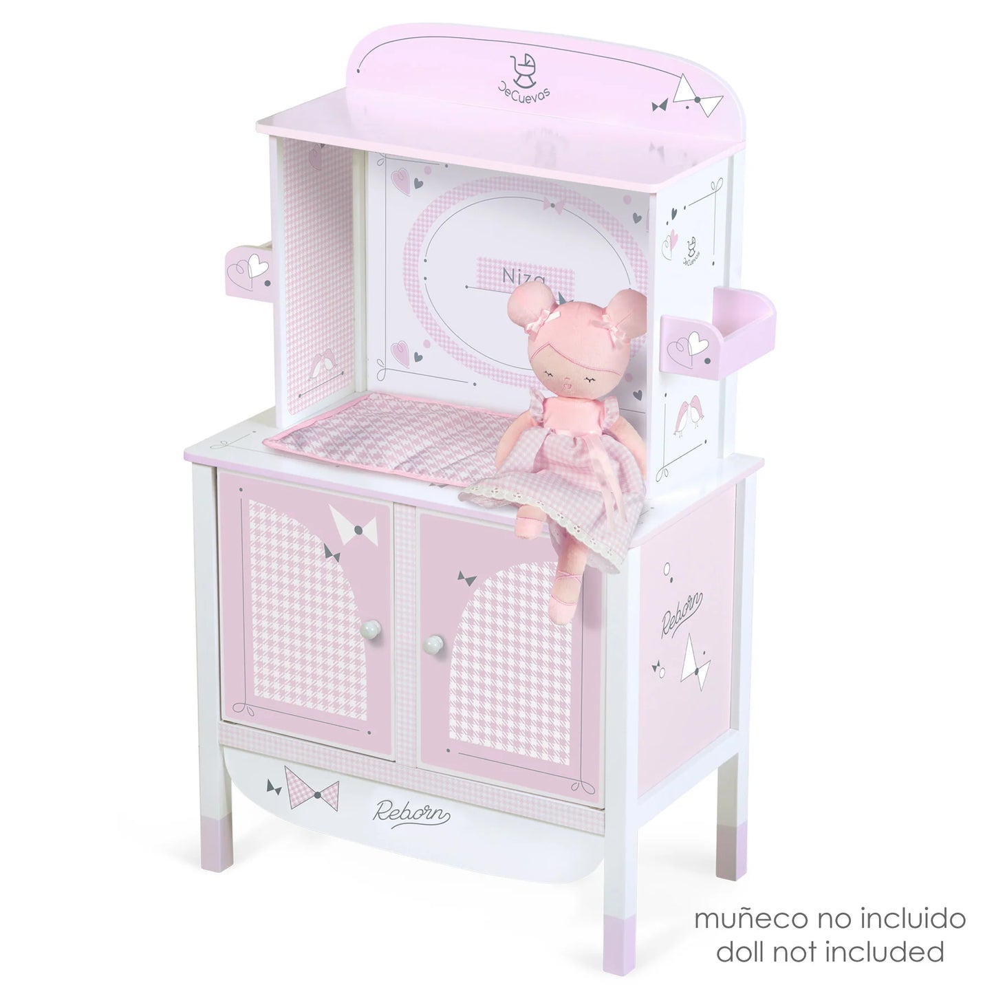 Wooden Doll Changing Table – Nice Collection by DeCuevas