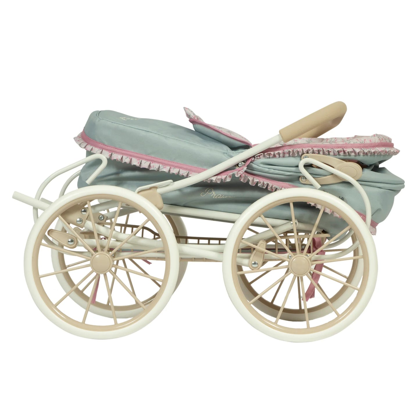 Luxury Reborn Doll Pram with Parasol – Provenza Collection by DeCuevas