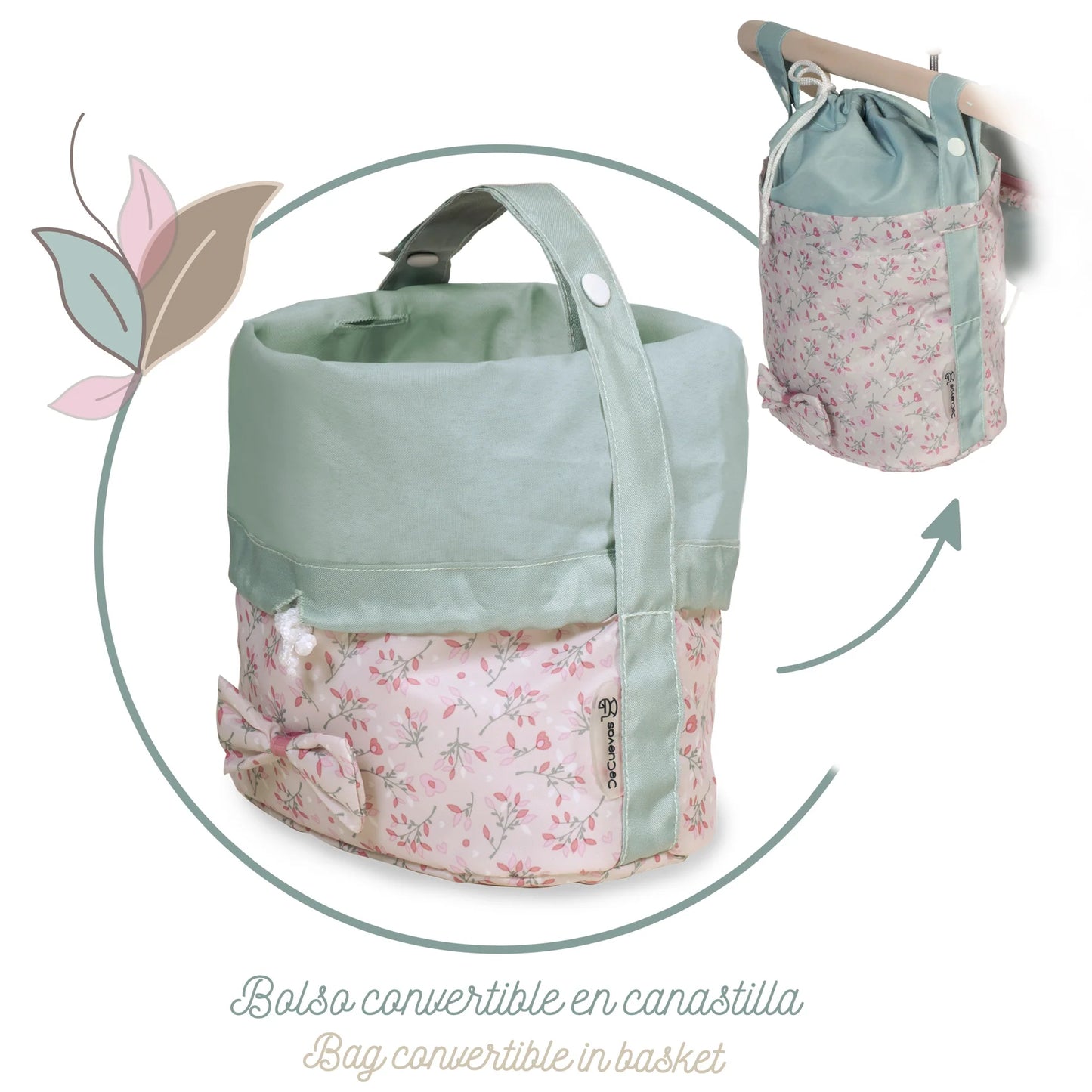 Luxury Reborn Doll Pram with Parasol – Provenza Collection by DeCuevas
