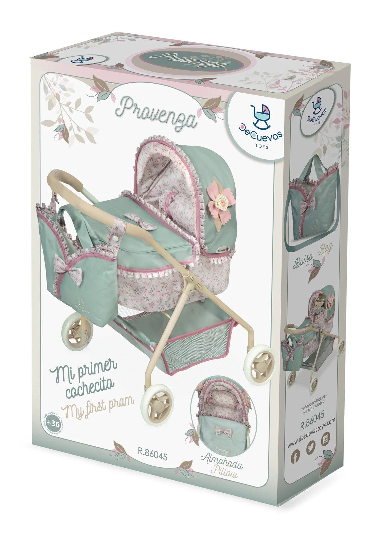 My First Doll Pram – Provenza Collection by DeCuevas