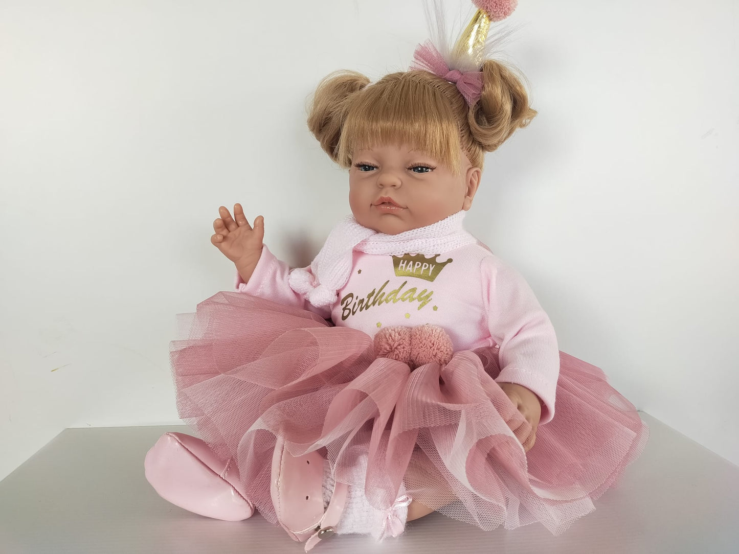 Chloe 46cm Soft Vinyl Doll – Happy Birthday Outfit