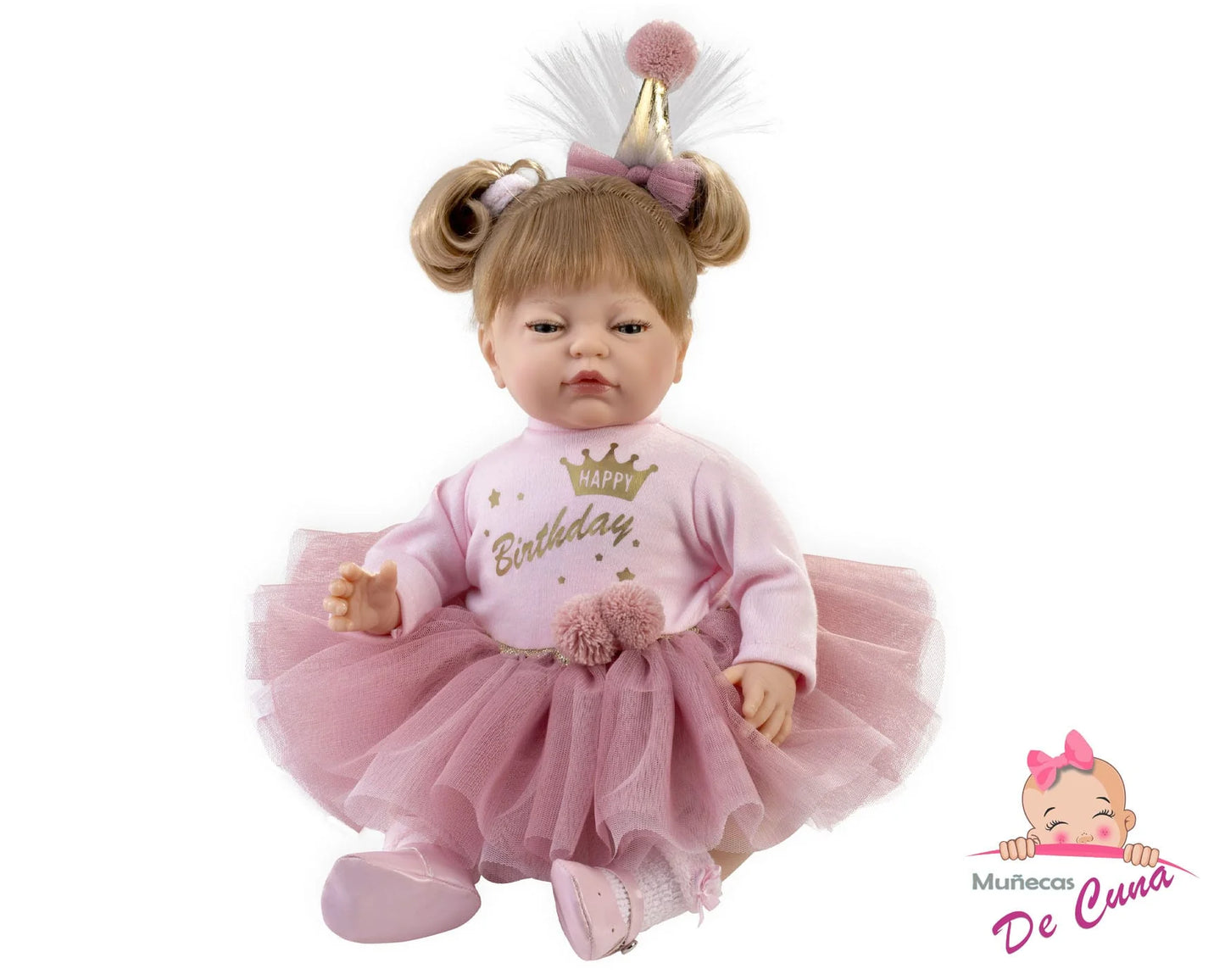 Chloe 46cm Soft Vinyl Doll – Happy Birthday Outfit