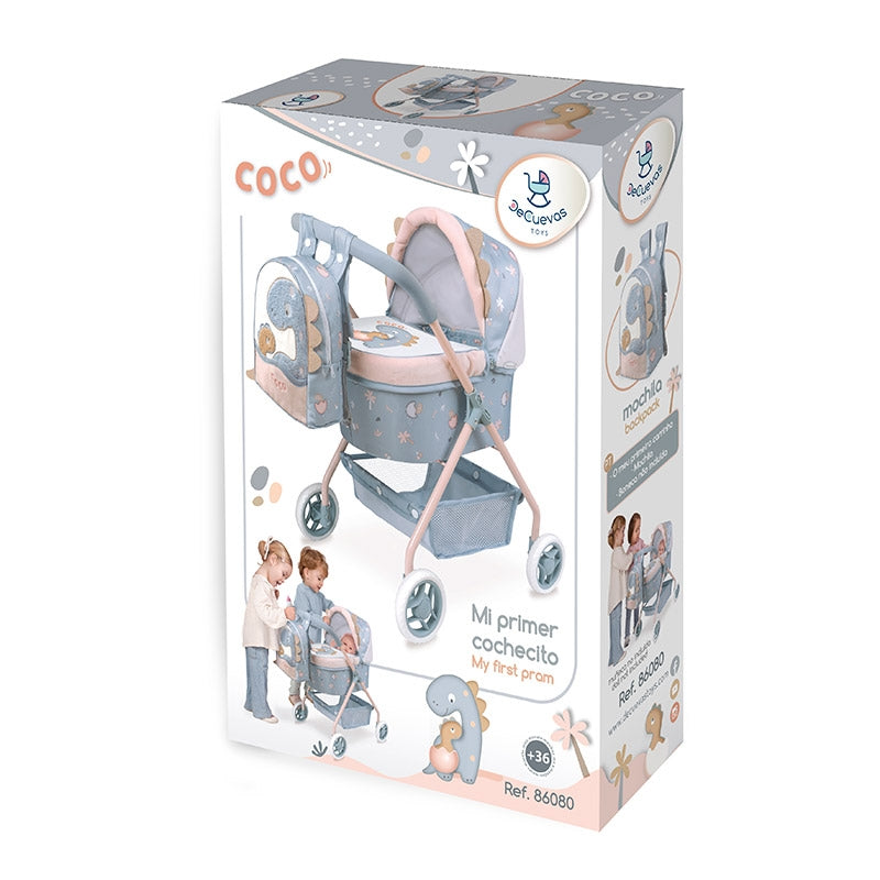 My First Doll Pram – Coco Collection by DeCuevas