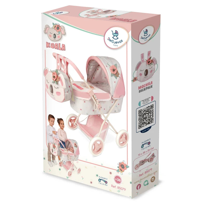 Folding My First Doll Pram – Koala Collection by DeCuevas