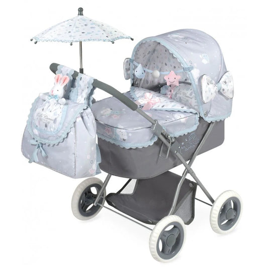 Martin Folding Doll Pram with Parasol – DeCuevas Collection
