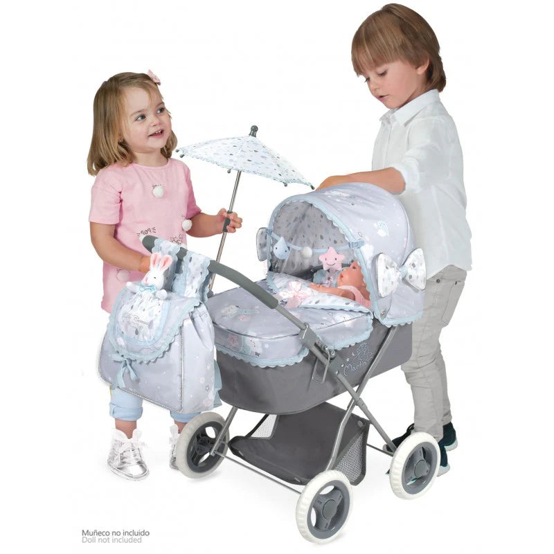 Martin Folding Doll Pram with Parasol – DeCuevas Collection