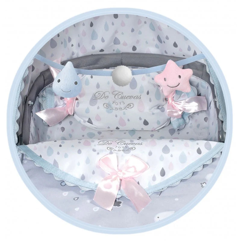 Martin Folding Doll Pram with Parasol – DeCuevas Collection