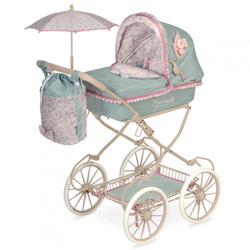 Luxury Reborn Doll Pram with Parasol – Provenza Collection by DeCuevas
