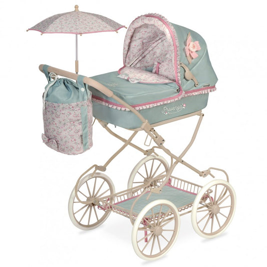 Luxury Reborn Doll Pram with Parasol – Provenza Collection by DeCuevas