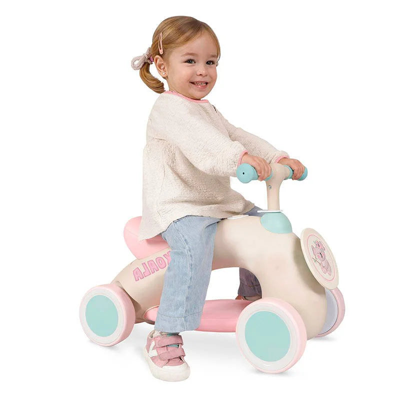 Koala Children’s Ride On – Pink & Mint Toddler Balance Bike